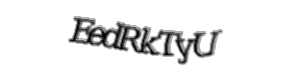 Security check image, please type the characters shown